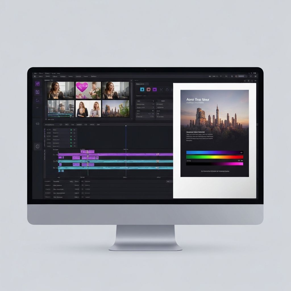 Software de edição de vídeo e banner offline